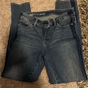 Talbots Dark Blue Ankle Jeans